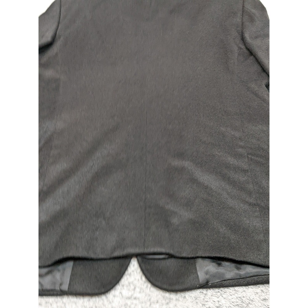 Pronto Uomo Couture 46L Black 100% Cashmere Mens Blazer Jacket Sport Coat‎ NWOT - Picture 12 of 14